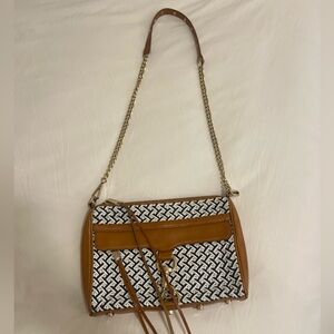 Rebecca Minkoff M.A.C. Woven Leather Crossbody Bag